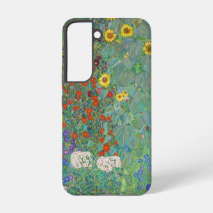 Funda Para Samsung Galaxy S22 Gustav Klimt - Jardín de campo con girasoles