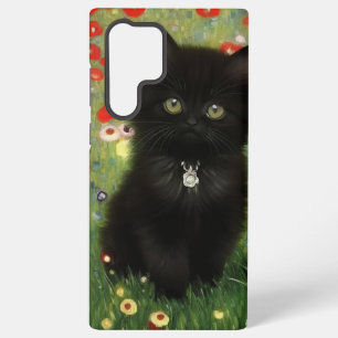 Funda Para Samsung Galaxy S22 Ultra Gustav Klimt Kitten