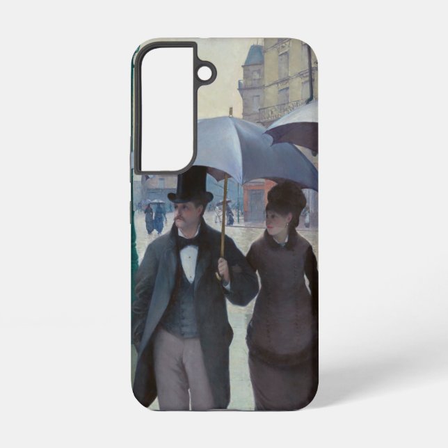 Funda Para Samsung Galaxy Gustave Caillebotte - Paris Street; Rainy Day (Reverso )