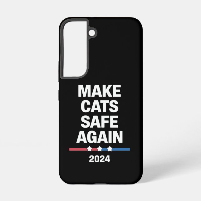 Funda Para Samsung Galaxy Hacer que los gatos vuelvan a ser graciosos para l (Reverso )