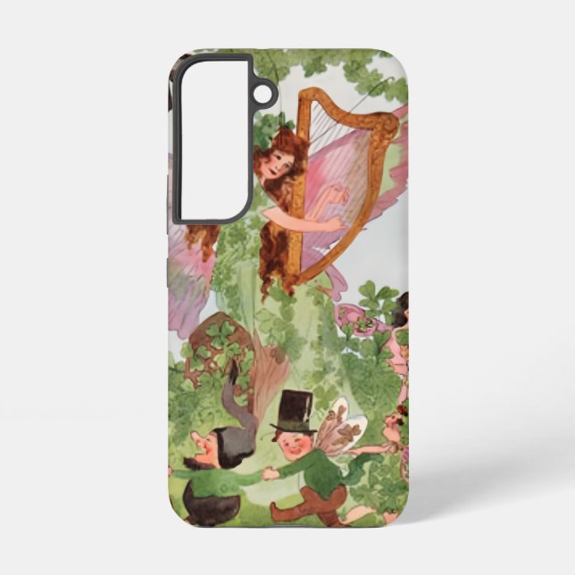 Funda Para Samsung Galaxy Hada de la Música Tocando Música (Reverso )
