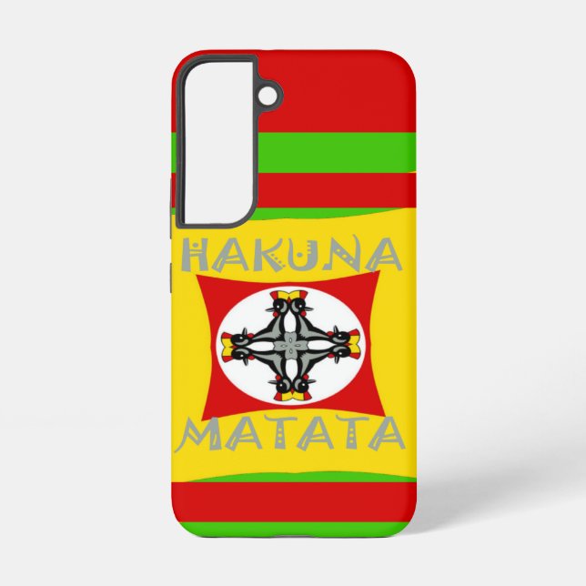 Funda Para Samsung Galaxy Hakuna Matata Hermoso diseño asombroso (Reverso )