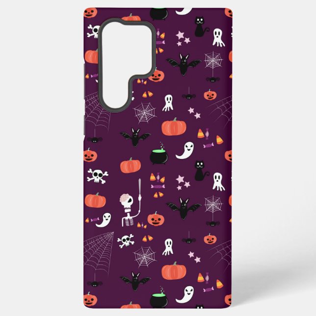 Funda Para Samsung Galaxy Halloween (Reverso )