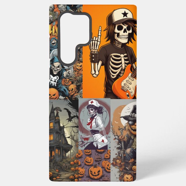 FUNDA PARA SAMSUNG GALAXY HALLOWEEN (Reverso )