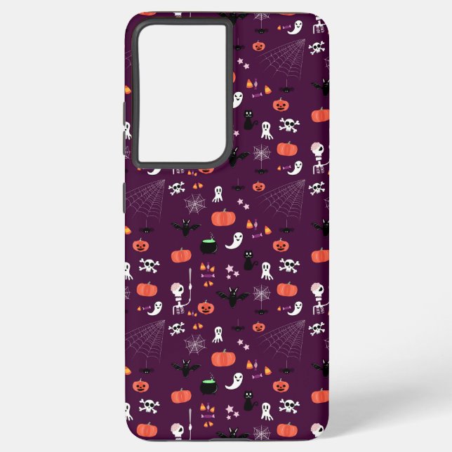Funda Para Samsung Galaxy Halloween (Reverso )