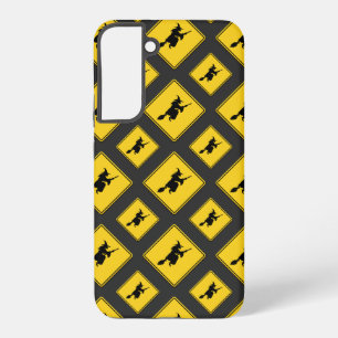 Funda Para Samsung Galaxy S22+ Halloween de advertencia de bruja