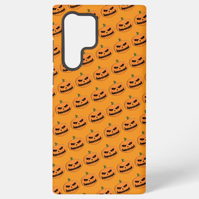 Funda Para Samsung Galaxy Halloween de Menacing Jack O'Lantern (Reverso )