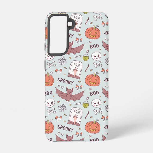 Funda Para Samsung Galaxy Halloween fantasmal (Reverso )