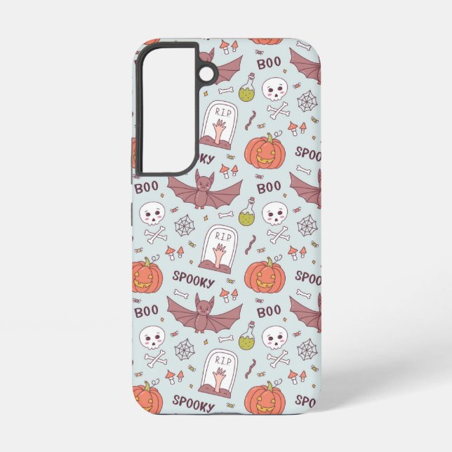 Funda Para Samsung Galaxy Halloween fantasmal (Reverso )