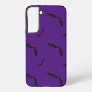 Funda Para Samsung Galaxy S22+ Halloween morado/murciélago