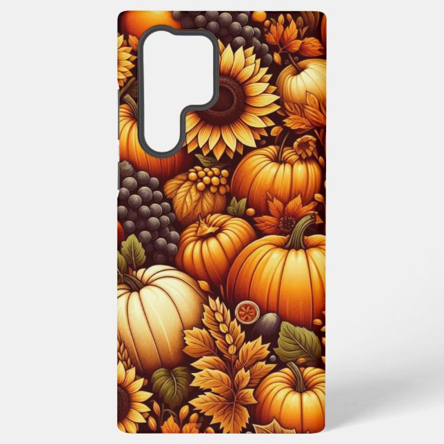 Funda Para Samsung Galaxy Halloween/otoño/otoño/otoño/calabaza (Reverso )
