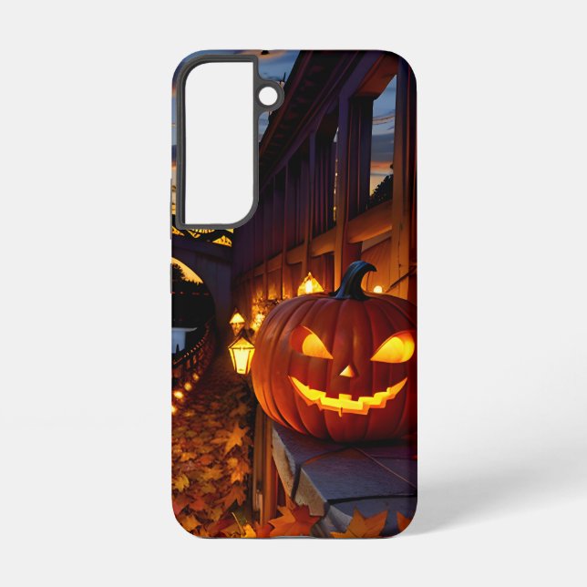 Funda Para Samsung Galaxy Halloween Paisaje Cuatro (Reverso )