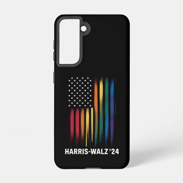 Funda Para Samsung Galaxy Harris Walz 2024 Elecciones Kamala Tim Waltz LGBT (Reverso )
