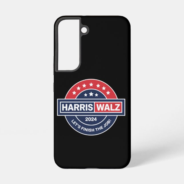 Funda Para Samsung Galaxy Harris Walz 24 Kamala Harris Señora Presidenta 202 (Reverso )