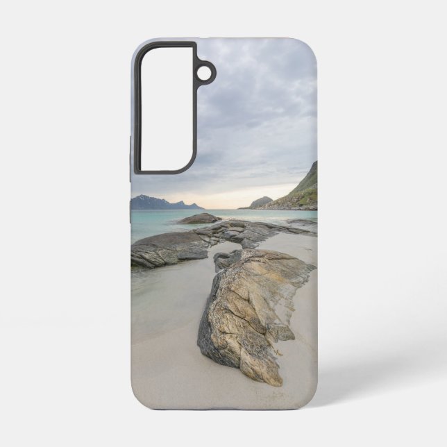 Funda Para Samsung Galaxy Haukland Lofoten (Reverso )