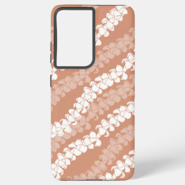 Funda Para Samsung Galaxy S21 Ultra Hawai Puakenikeni lei sobre cobre polvoriento