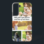 Funda Para Samsung Galaxy S22  Haz tu propio collage de fotos y texto<br><div class="desc">Haz tu propio collage de fotos y texto</div>