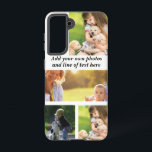 Funda Para Samsung Galaxy S21 Haz tu propio collage de fotos y texto<br><div class="desc">Haz tu propio collage de fotos y texto</div>