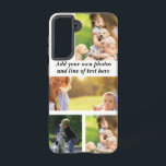 Funda Para Samsung Galaxy S21 Haz tu propio collage de fotos y texto<br><div class="desc">Haz tu propio collage de fotos y texto</div>