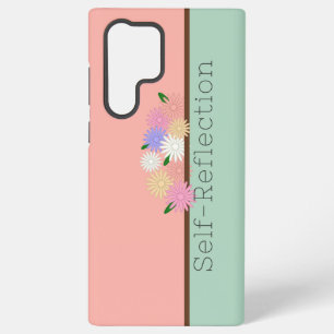 Funda Para Samsung Galaxy S22 Ultra Hermosa disposición de margaritas coloridas en el