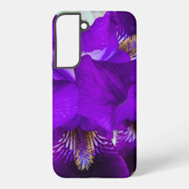 Funda Para Samsung Galaxy S22+ Hermoso iris morado