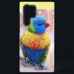 Funda Para Samsung Galaxy S22 Ultra Hermoso loro multicolor<br><div class="desc">Pájaro de loro de vida silvestre exótico</div>