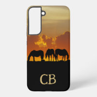 Hermosos caballos en las iniciativas Personalizado