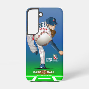 Funda Para Samsung Galaxy S22 Héroe de béisbol con brazo de millón de dólares  