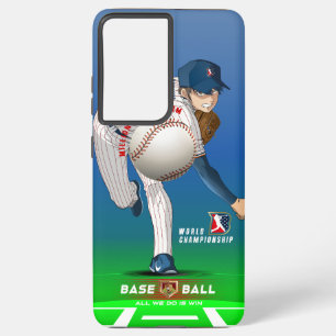 Funda Para Samsung Galaxy S21+ Héroe de béisbol con Million Dollar Arm  