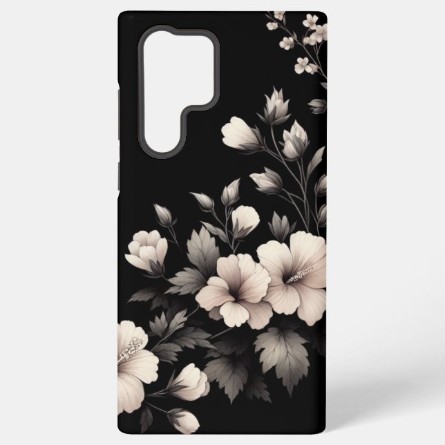 Funda Para Samsung Galaxy Hibisco Tímido (Reverso )