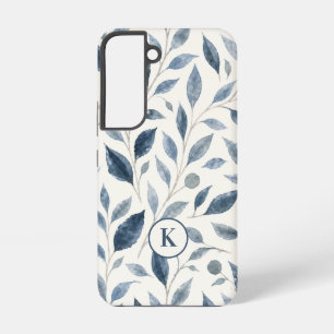 Funda Para Samsung Galaxy S22 Hoja Azul Personalizada