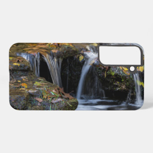 Funda Para Samsung Galaxy S22+ Hojas Y Cascadas Funda Samsung Galaxy