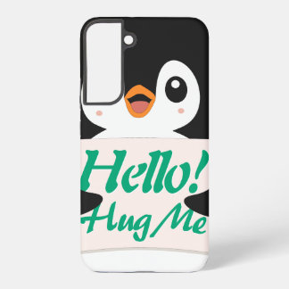 Funda Para Samsung Galaxy S22+ ¡Hola! Abrázame - personalización de disfraz de pi