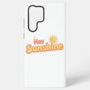Funda Para Samsung Galaxy S22 Ultra "Hola Sol" con Sol Sonriente