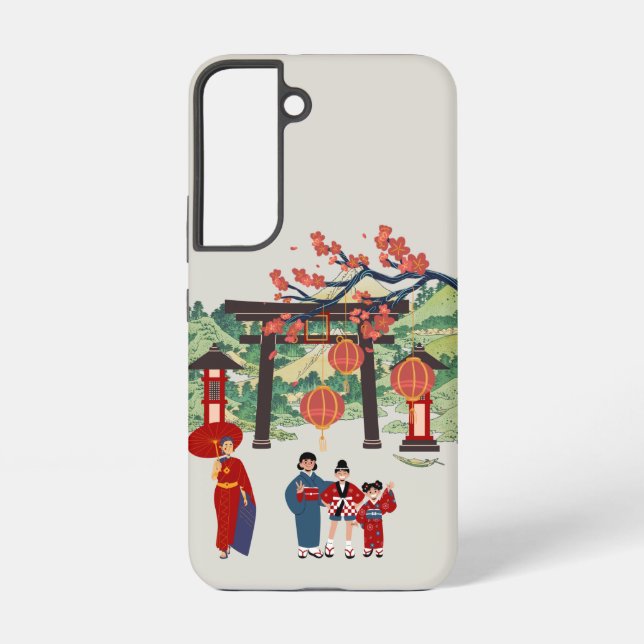 Funda Para Samsung Galaxy Holiday phone case (Reverso )