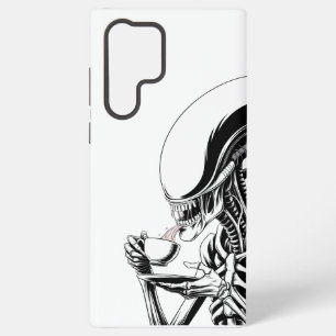 Funda Para Samsung Galaxy S22 Ultra Hora del té alienígena