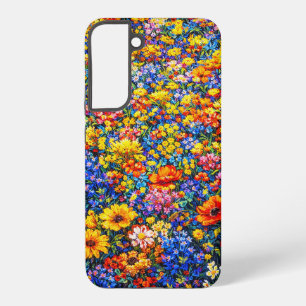 Funda Para Samsung Galaxy S22+ Horizonte Radiante: La Oleada Infinita de Flores S
