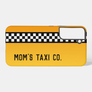 Funda Para Samsung Galaxy S22+ Huelga amarilla de taxis "Mom's Taxi Co."