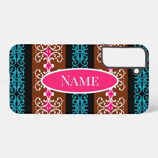 Funda Para Samsung Galaxy Huella Boho (Reverso Horizontal)