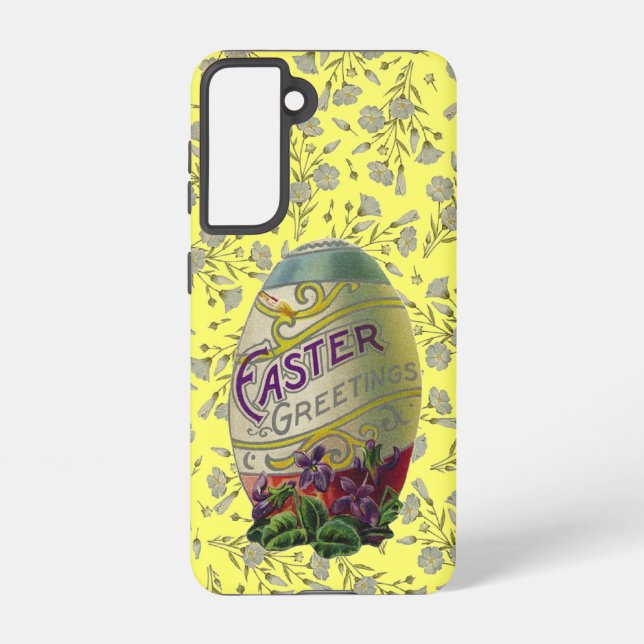 Funda Para Samsung Galaxy Huevo de Pascua Vintage (Reverso )