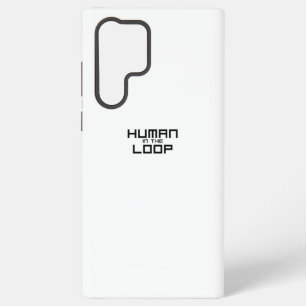 Funda Para Samsung Galaxy S22 Ultra Human in the Loop Minimalista Técnico