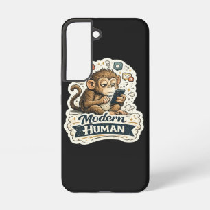 Funda Para Samsung Galaxy S22 Humor Monstruo Humano Mono Teléfono Inteligente Re