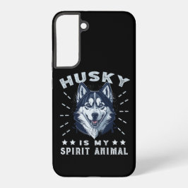 Funda Para Samsung Galaxy S22+ Husky Es Mi Espíritu Animal Majestic Husky Dog
