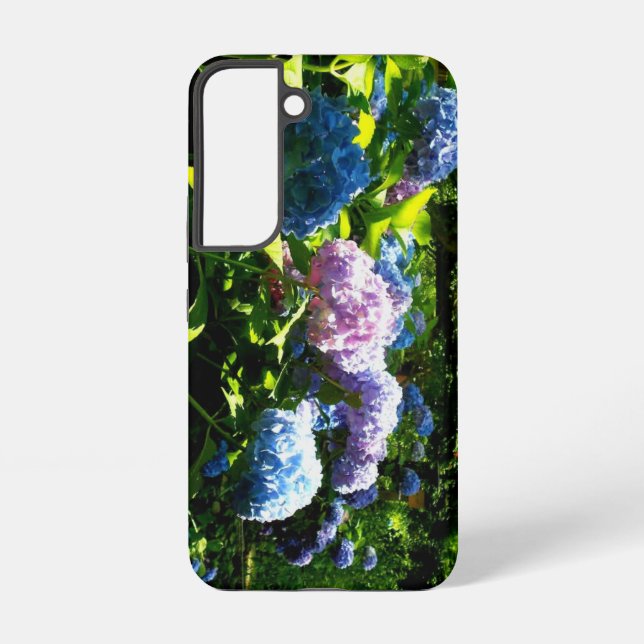 Funda Para Samsung Galaxy Hydrangea Garden Phone Case (Reverso )