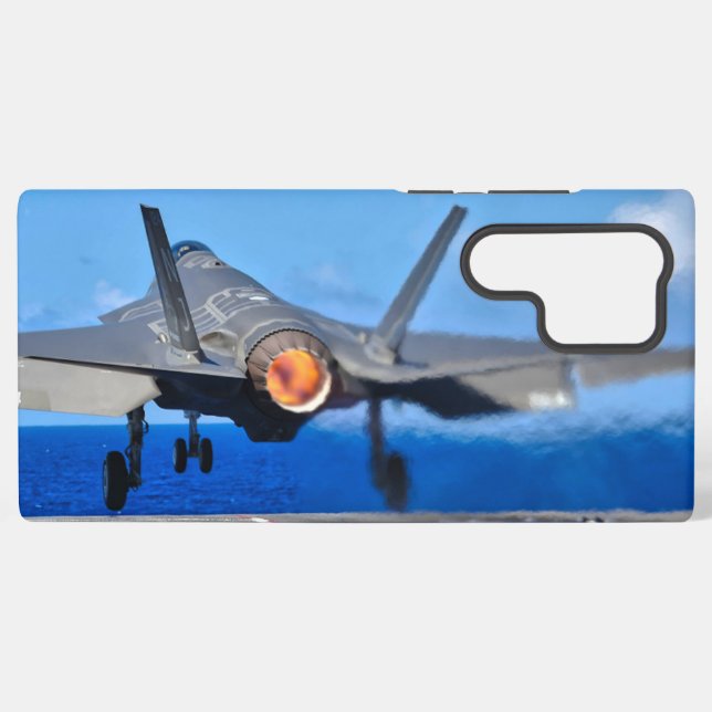 FUNDA PARA SAMSUNG GALAXY ILUMINACIÓN F-35C II (Reverso Horizontal)