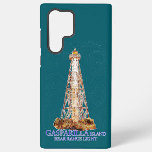 Funda Para Samsung Galaxy S22 Ultra Ilustracion acuático Gasparilla Island Light