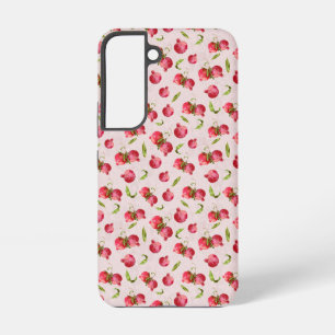 Funda Para Samsung Galaxy S22 Ilustración botánica de granada dibujada a mano