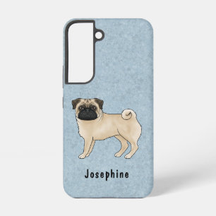 Funda Para Samsung Galaxy S22 Ilustración de dibujos animados de perro de raza P