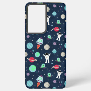 Funda Para Samsung Galaxy S21 Ultra Ilustracion de patrón de espacio