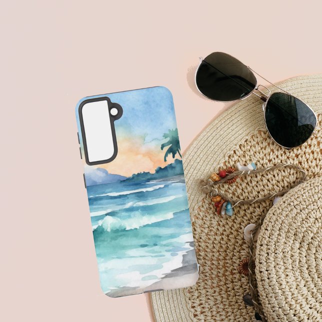 Funda Para Samsung Galaxy Imagen acuática de AI Beach (Subido por el creador)